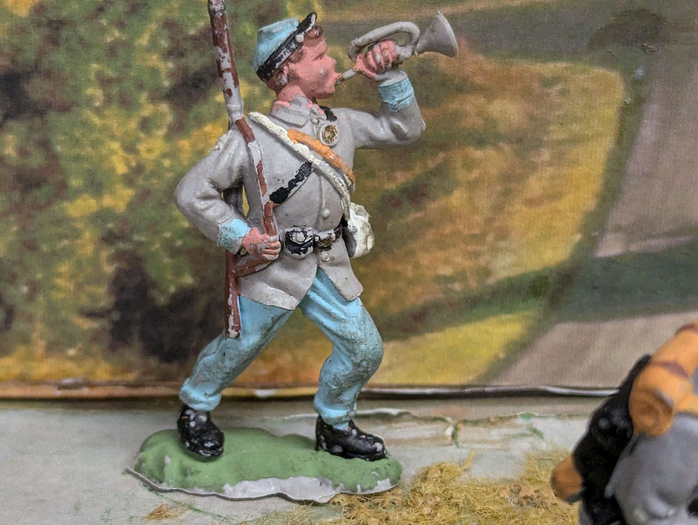 Thumbnail: Herald Figures 54mm Plastic Confederate States Army x4 Set