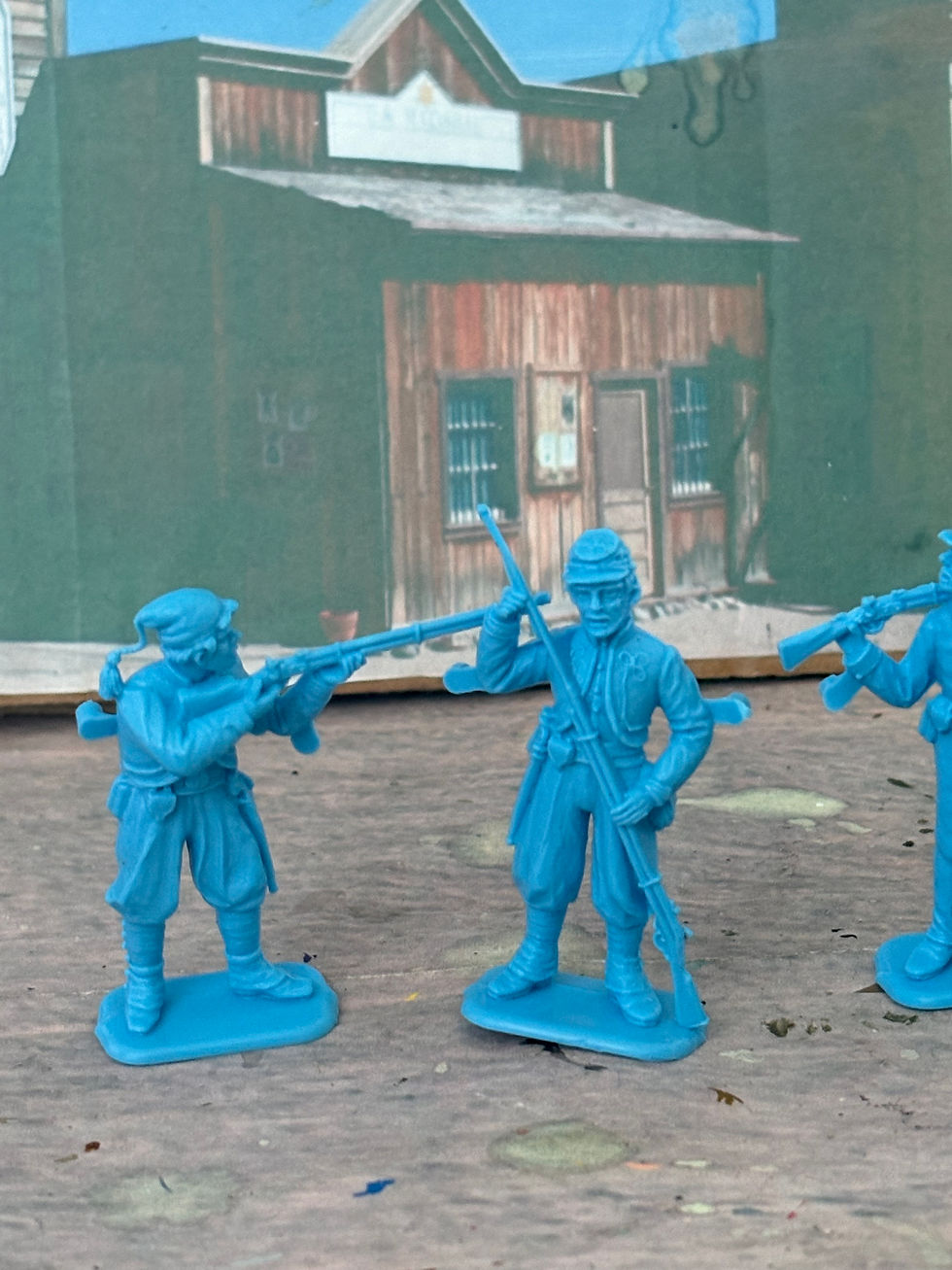 Thumbnail: A Call to Arms 1/32 Plastic American Civil War Union Infantry x4