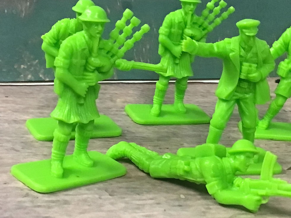 Thumbnail: DGN Plastic Figures 60mm WWII Desert British Infantry 9