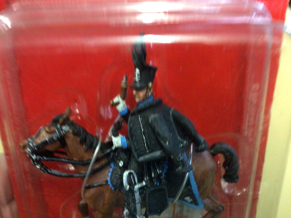 Thumbnail: Del Prado Napoleonic Wars Mounted Brunswick Hussar Trooper 1812