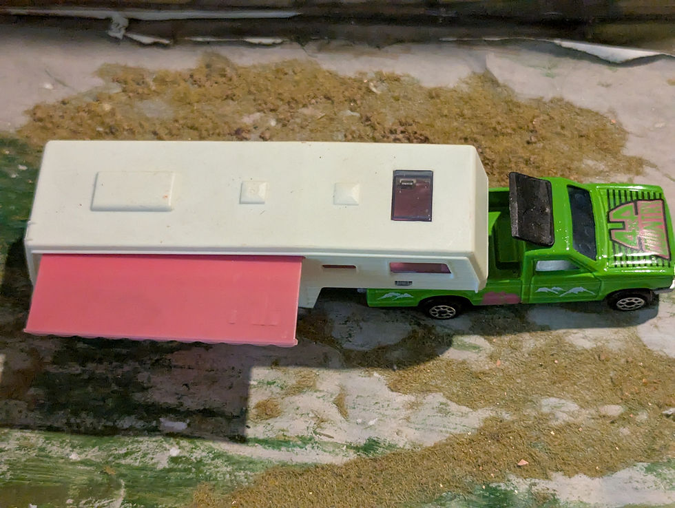 Thumbnail: Majorette Deluxe Camper Van No. 278/313, 1/60th Scale