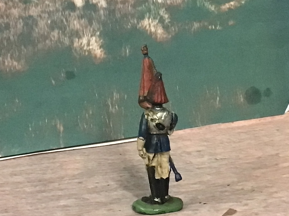 Thumbnail: Herald Figures H17S Blues and Royals Trooper with Standard