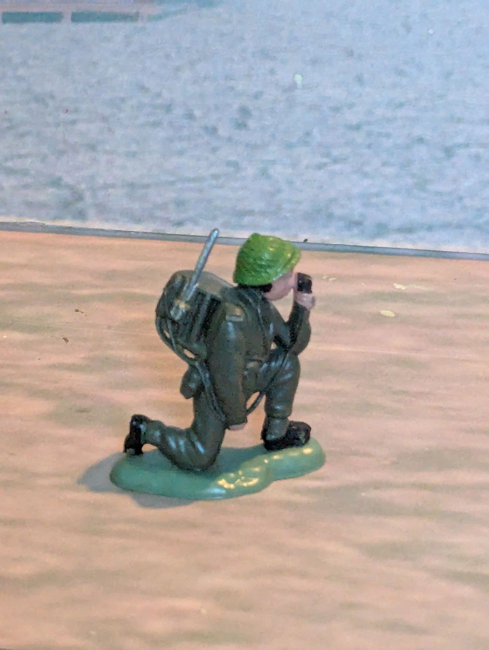 Thumbnail: Britains Ltd. H42 British Infantry 54mm Figure Radioman