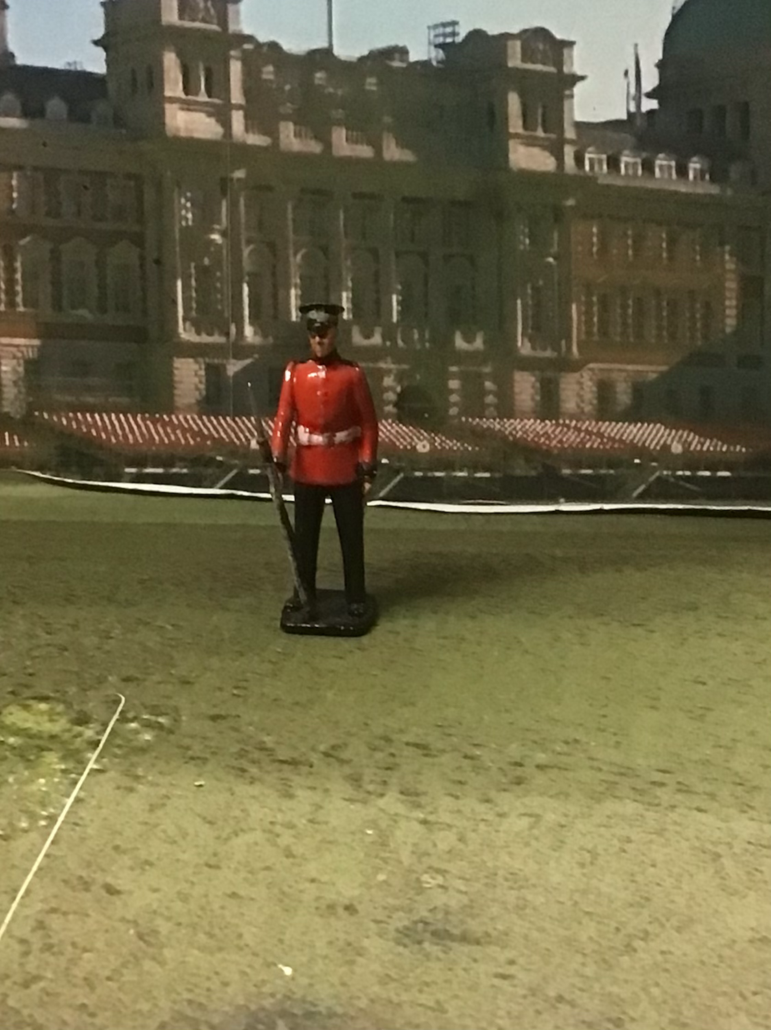 Vintage Metal Guards Trooper On Parade 54mm