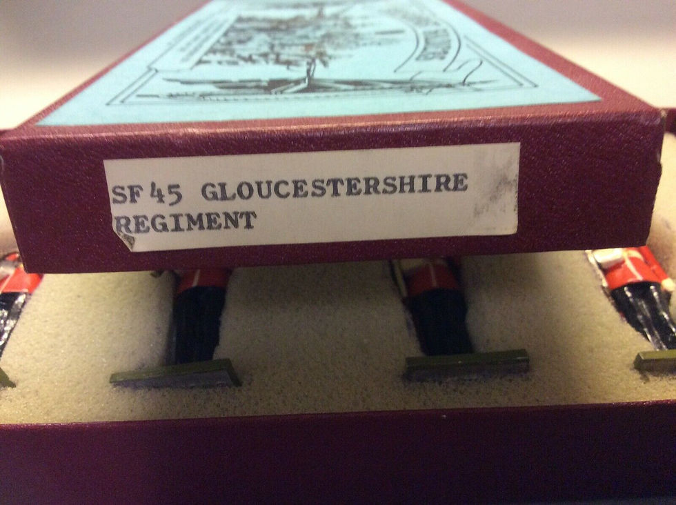 Thumbnail: Steadfast toy soldiers Gloucestershire regiment SF45
