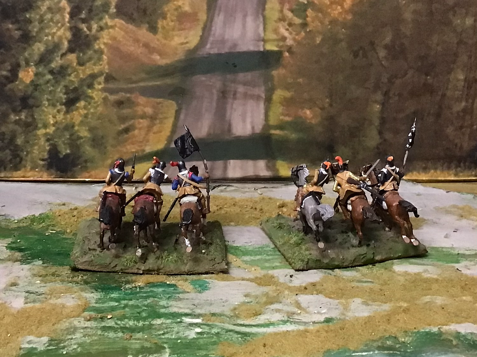 Thumbnail: Esci/Airfix 1/72 6x ECW Mounted Roundhead Cavalry painted
