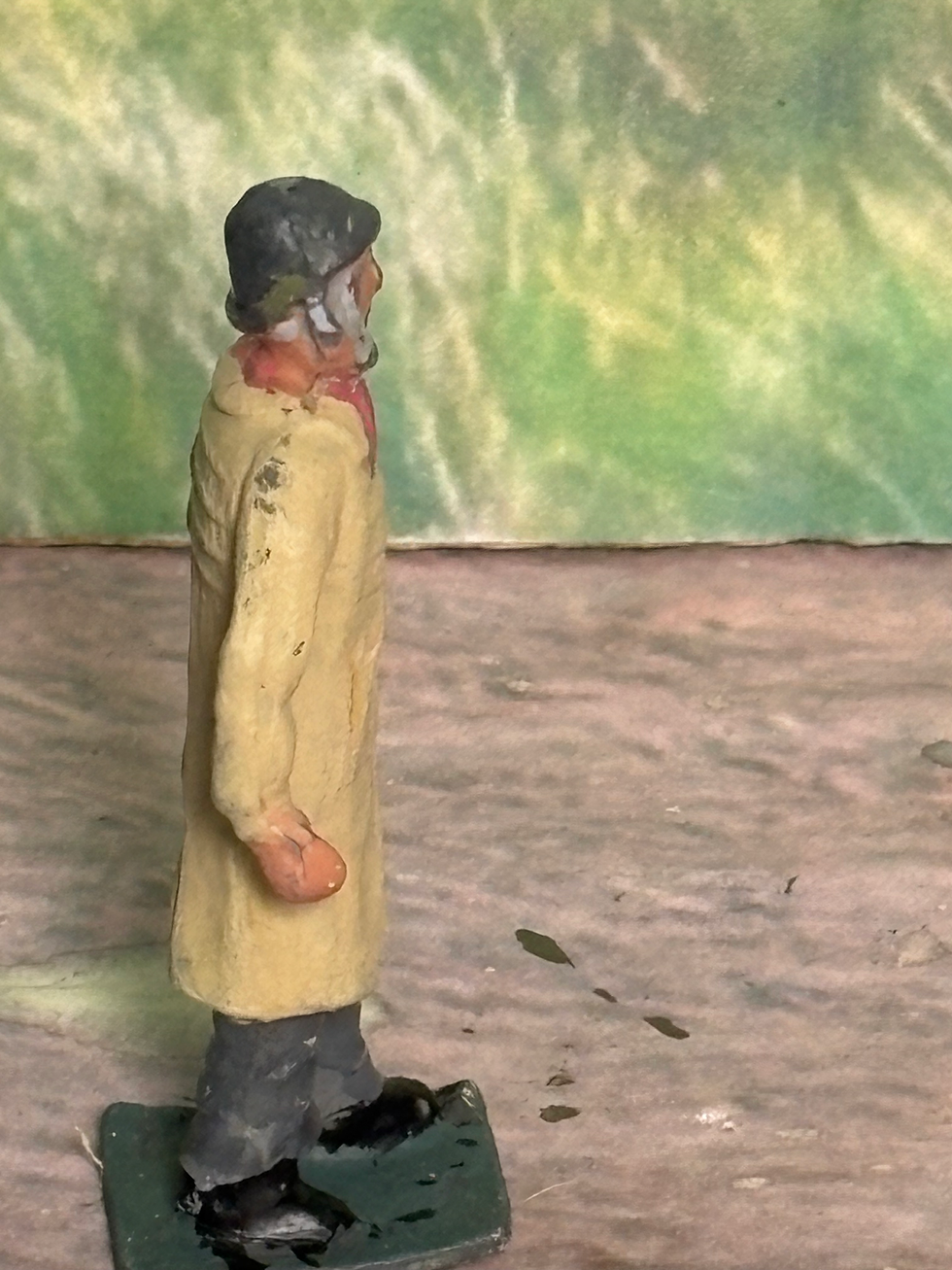 Thumbnail: Britain's Ltd  Lead/Metal 54mm Shepherd Walking Painted