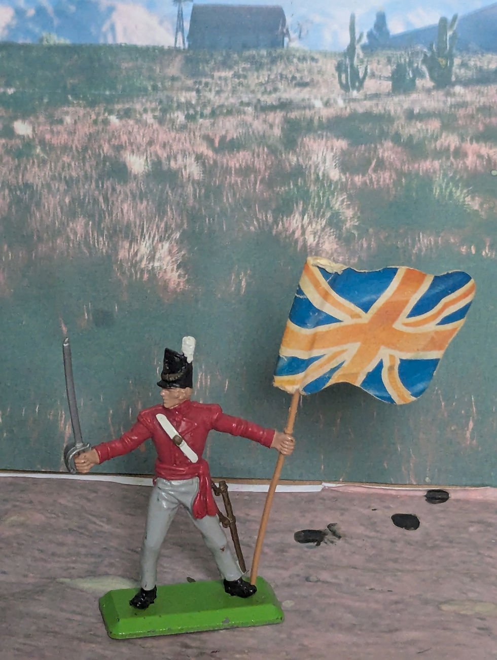 Thumbnail: Britain's Deetail Napoleonic British Infantry  Figures Full Set 6Pieces