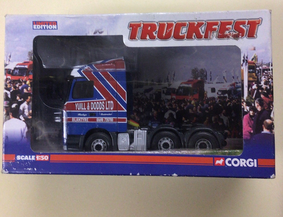 Thumbnail: Corgi Truckfest CC13808 Mercedes Benz Actros Yuill & Dodds 1/50