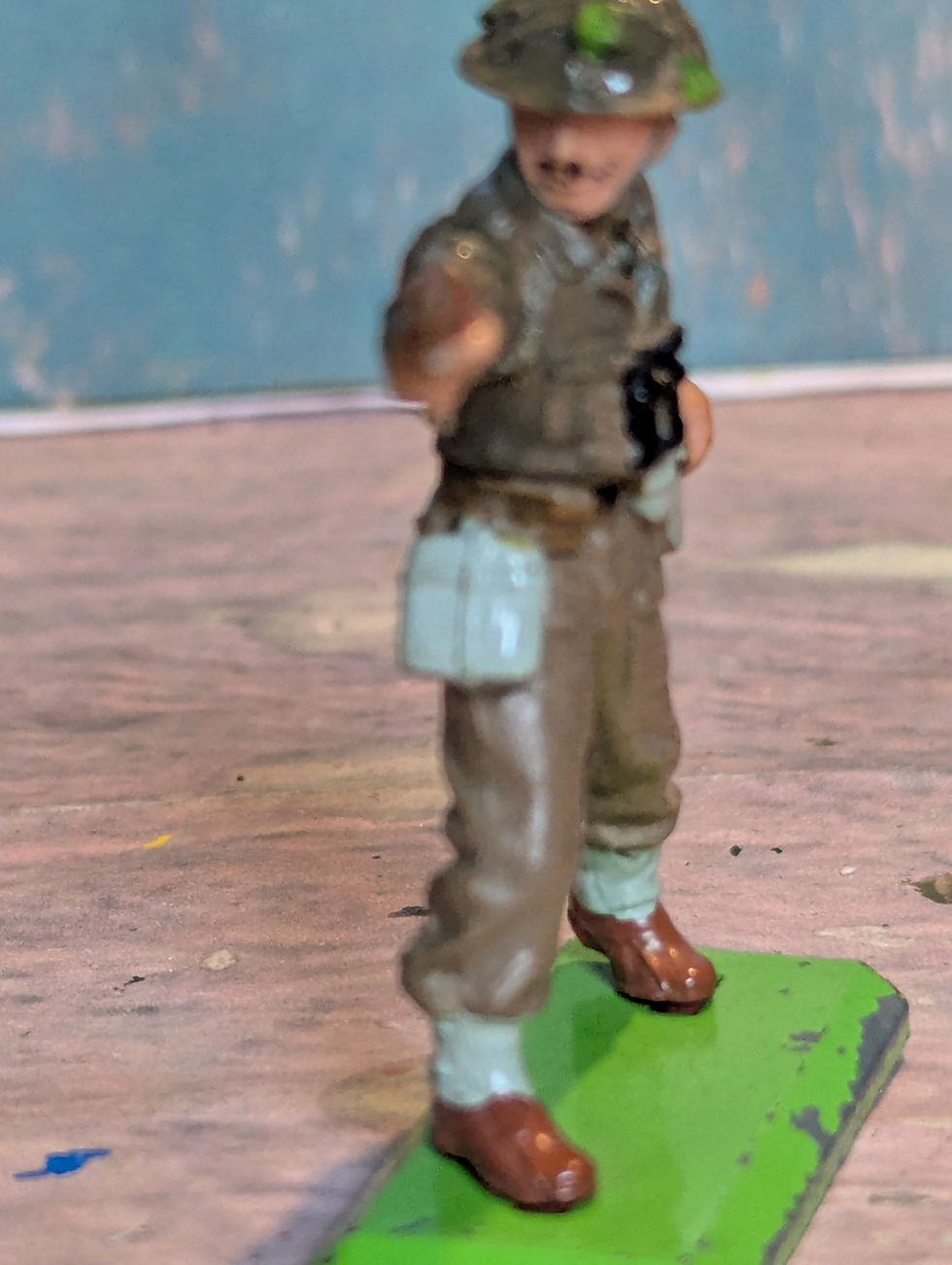 Thumbnail: Britain's Deetail British Infantry  Ind Figures Made in England