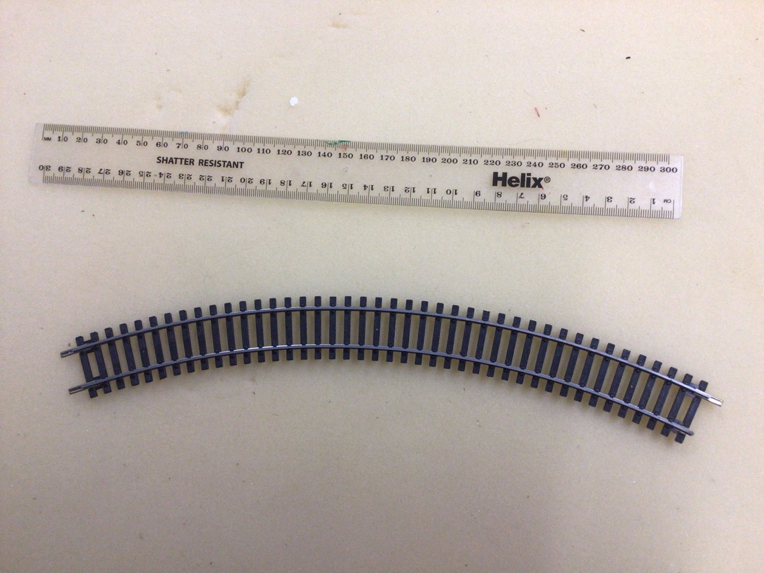 Hornby OO Railway Track R605 DOUBLE CURVE 1ST RADIUS