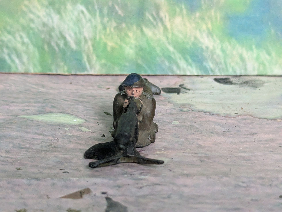 Thumbnail: Britain's Ltd. Lead/Metal Vickers Machine Gunner WWI British Infantry 1/32