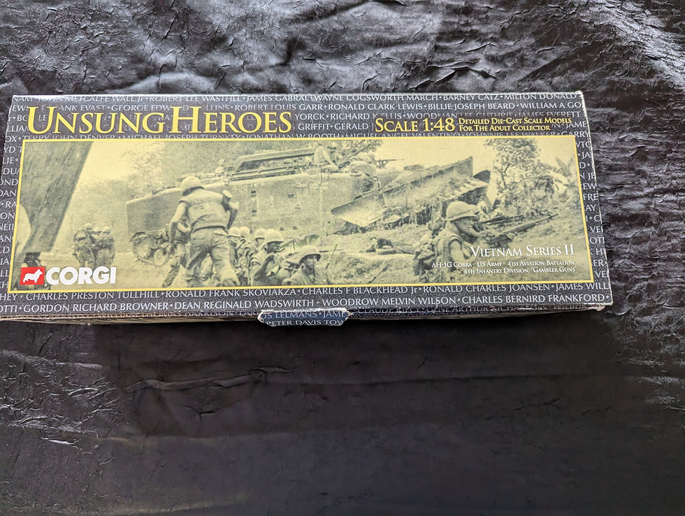 Thumbnail: Corgi Unsung Heroes US51203 AH-1G Huey Cobra Attack Helicopter US Army