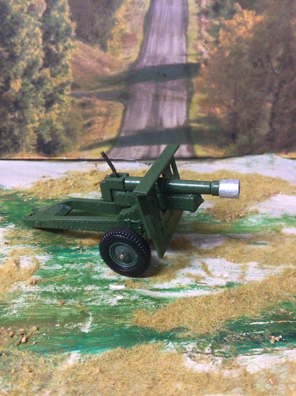 Thumbnail: Vintage Britains Diecast 18 Pounder Anti Tank Gun