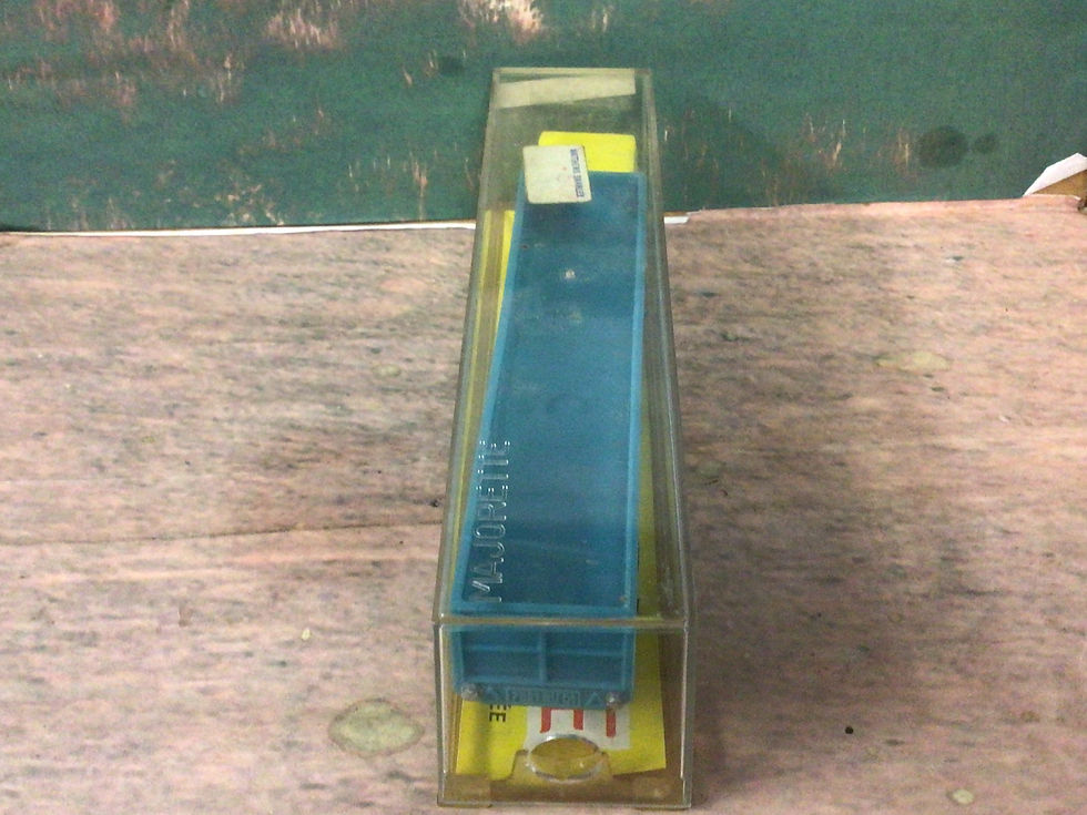 Thumbnail: Majorette 1/100 No. 324 Bernard Truck Maraicher Blue/Yellow in Case