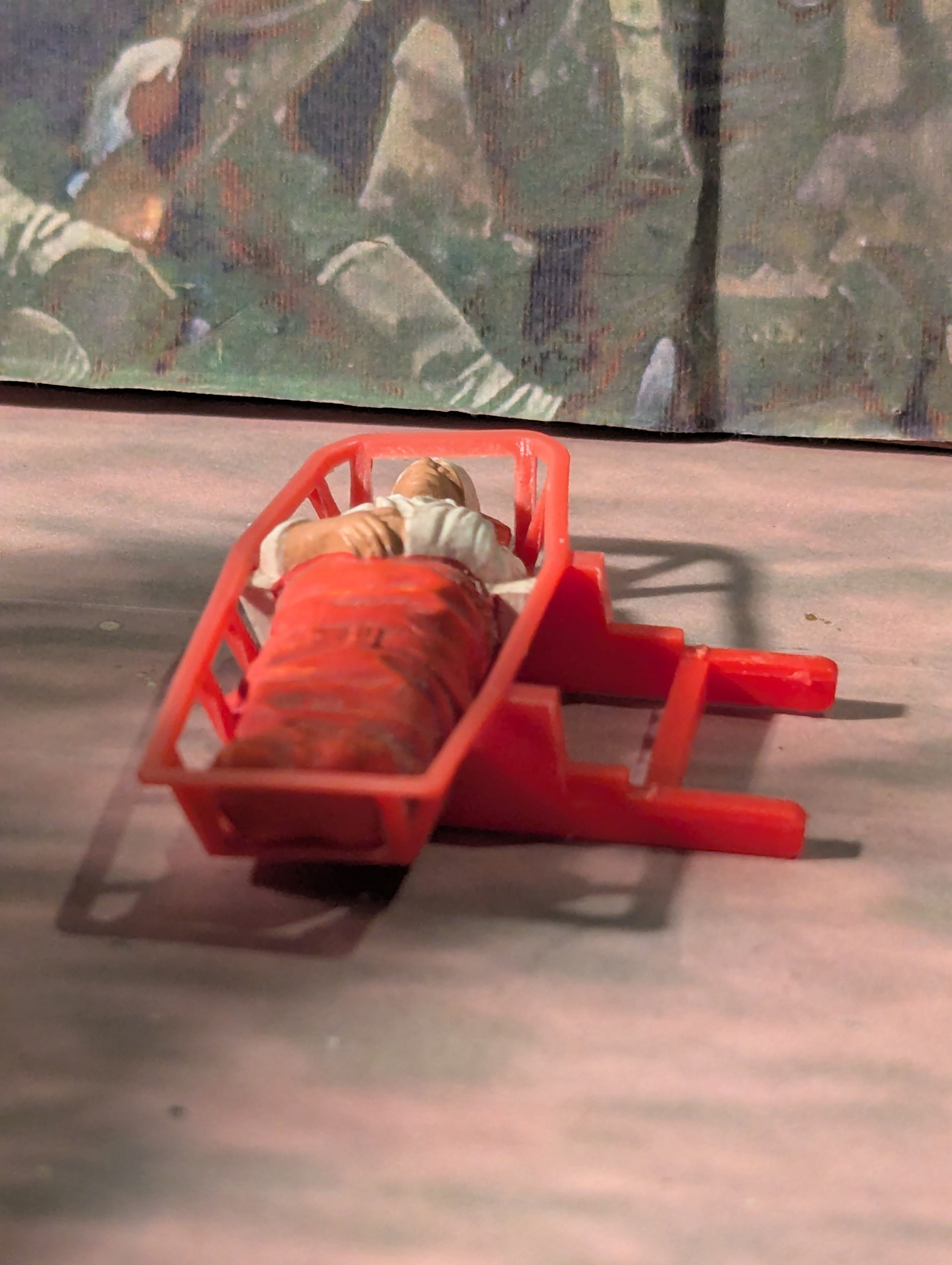 Britain's Ltd 9761 Hughes 300C Medevac Helicopter Spare Injured Passengers