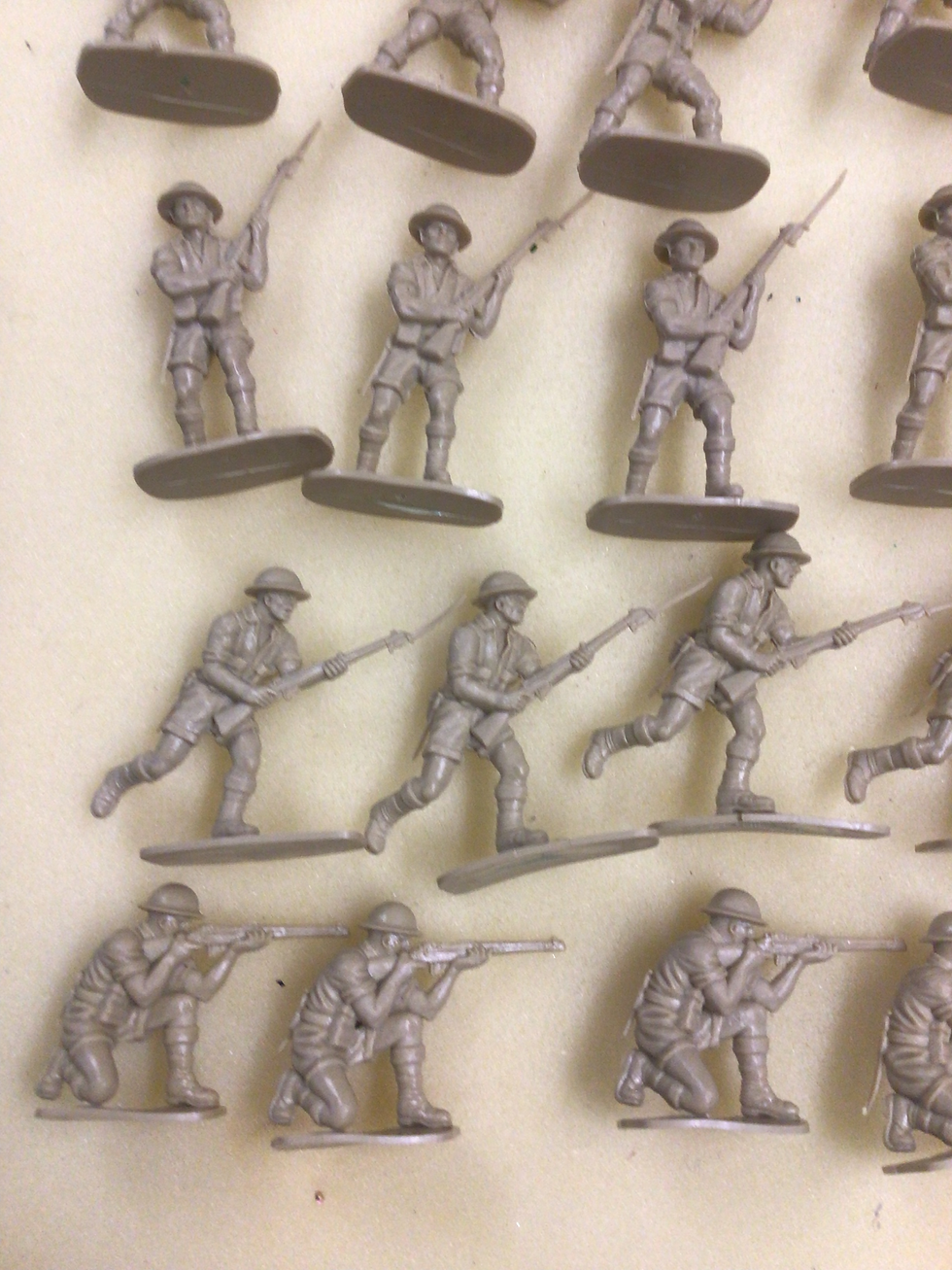 Thumbnail: Airfix Brown Box  WWII British Infantry Africa 1/32 All Excellent