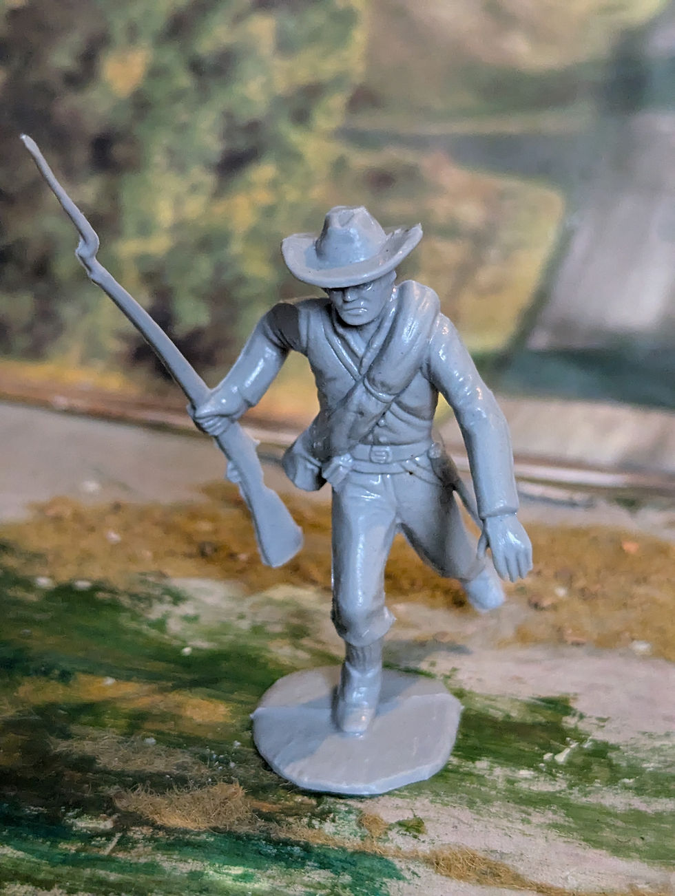 Thumbnail: Marx 54mm Confederate Infantry ACW Various Figures