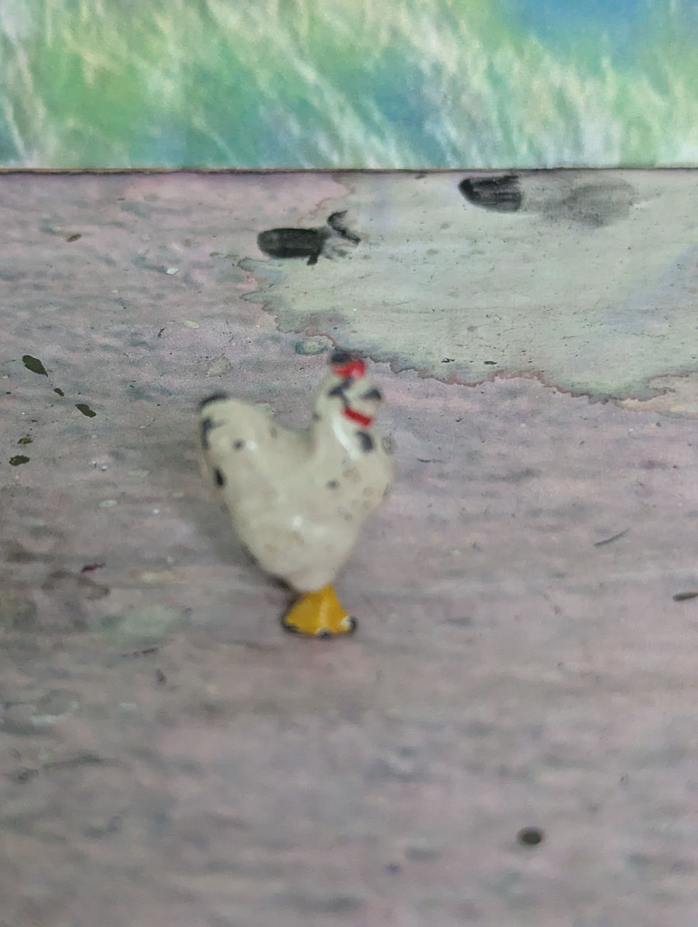 Thumbnail: Johillco  Ltd Metal/Lead Chicken and Cockrel Various Figures Small