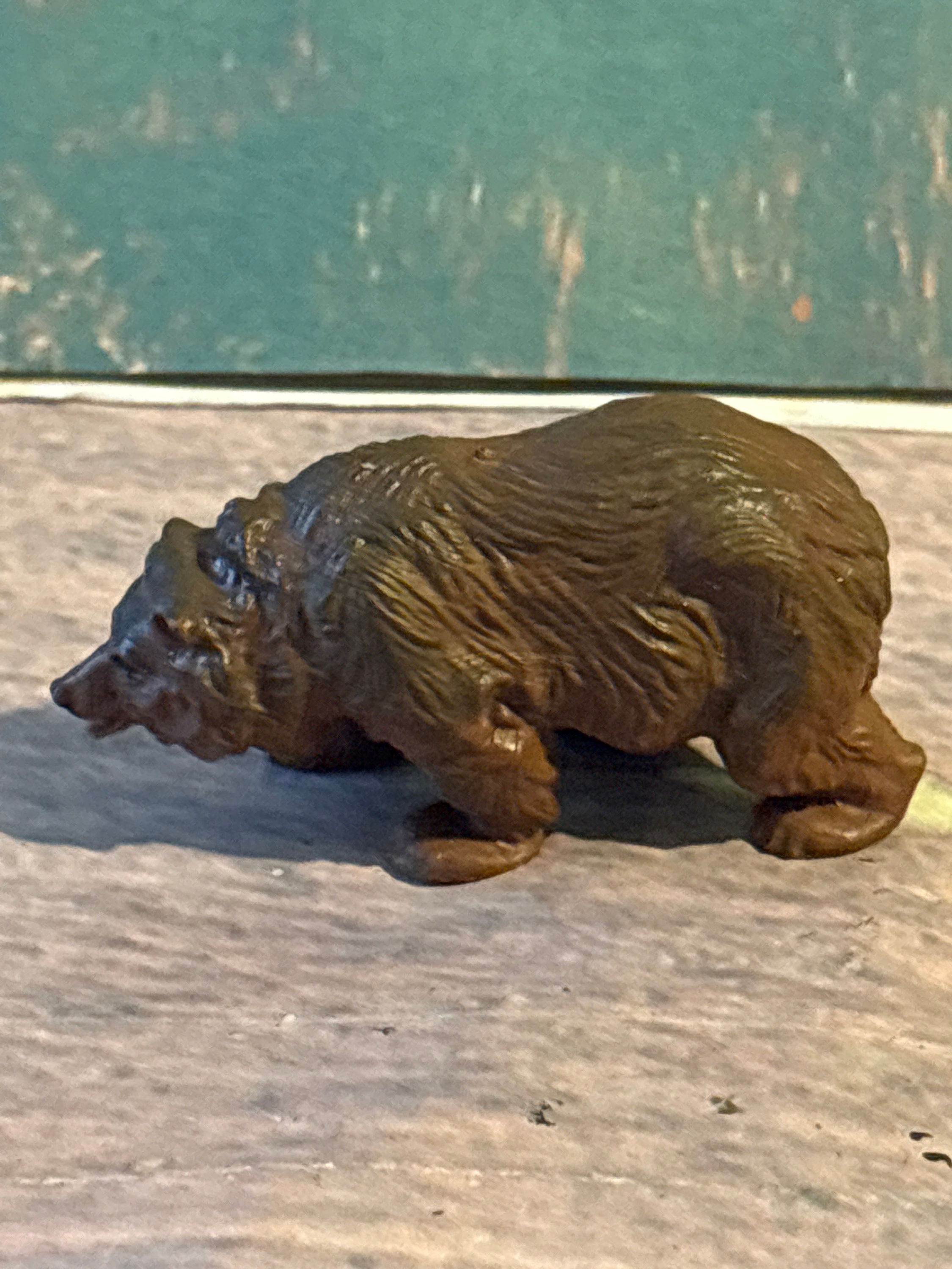 Vintage Plastic Britain's Wild Zoo Animal 934 Brown Bear