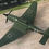 Thumbnail: Dinky Toys 721 Junkers JU-87B Stuka Silver Bomb Green Tail and Nose