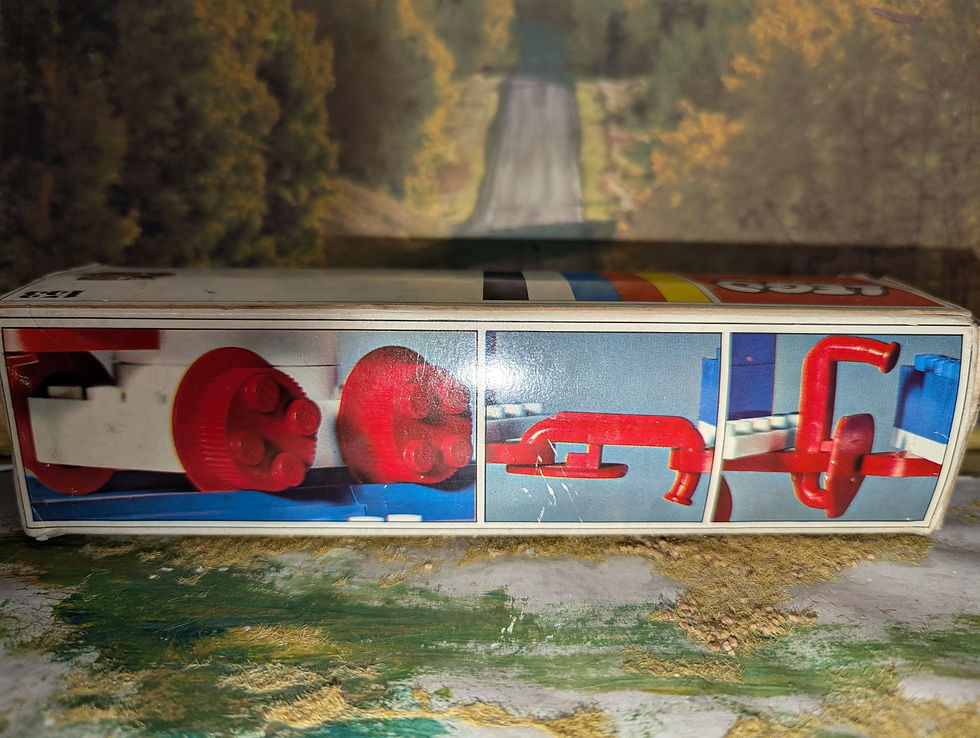 Thumbnail: Lego Systems 153 Carriage Chassis train wagon Boxed complete