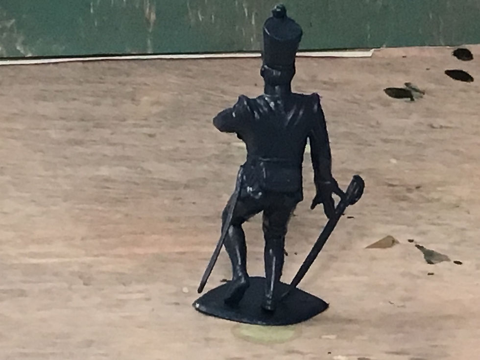 Thumbnail: Marx 70mm Warrior of The World Mexican Officer Wounded