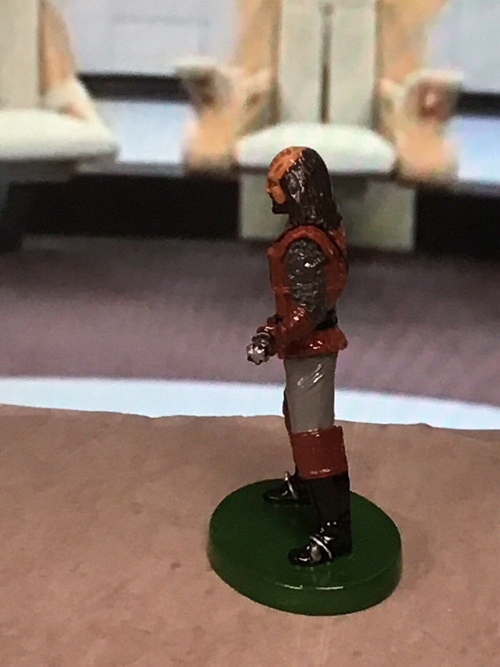 Thumbnail: RAWCLIFFE PEWTER STAR TREK KLINGON 1994 RFI786 PAINTED FIGURE