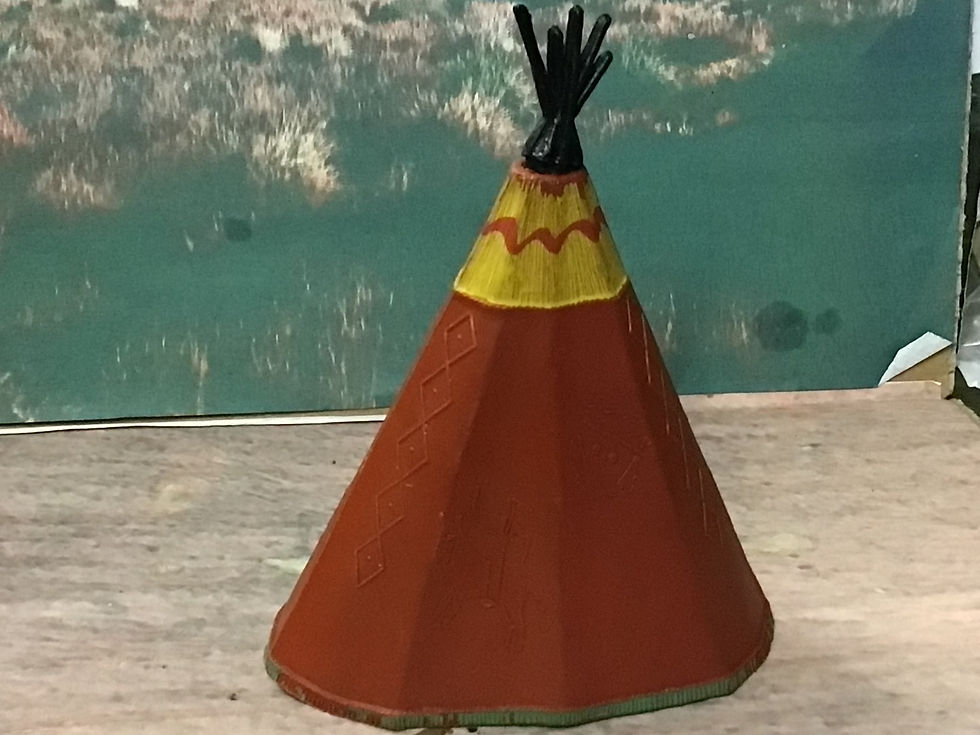 Thumbnail: Britain's Herald Wild West Series Teepee 511 Made in England