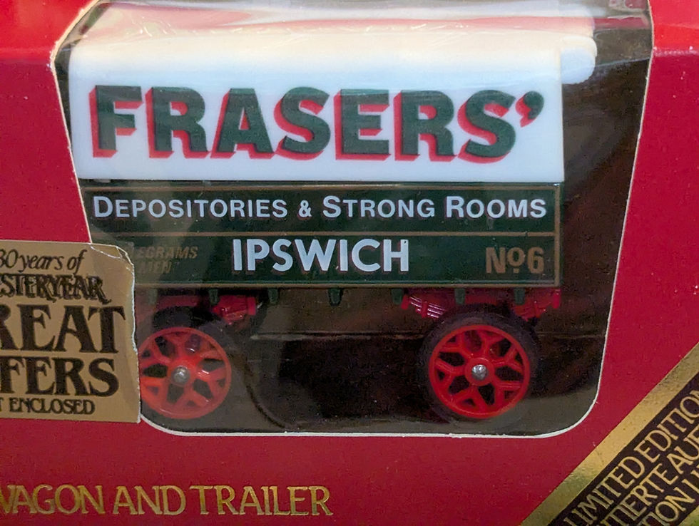 Thumbnail: Matchbox Models Of Yesteryear Y-27 1922 Foden C Steam Wagon And Trailer- Fraser’