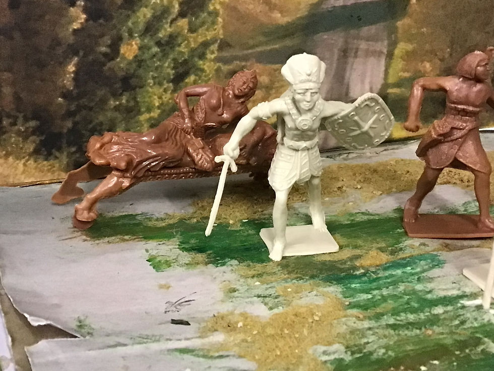 Thumbnail: Cherilea (Recasts?) (6) Full Set Ancient Egyptians 60 mm Plastic