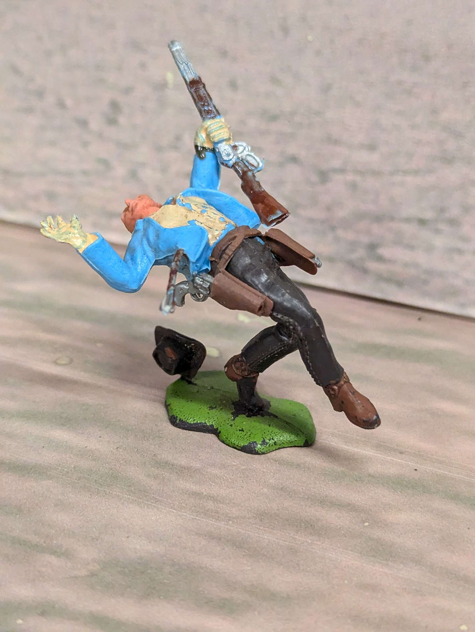Thumbnail: Britain's Ltd. Swoppets Western Figures H655 Wounded Cowboy