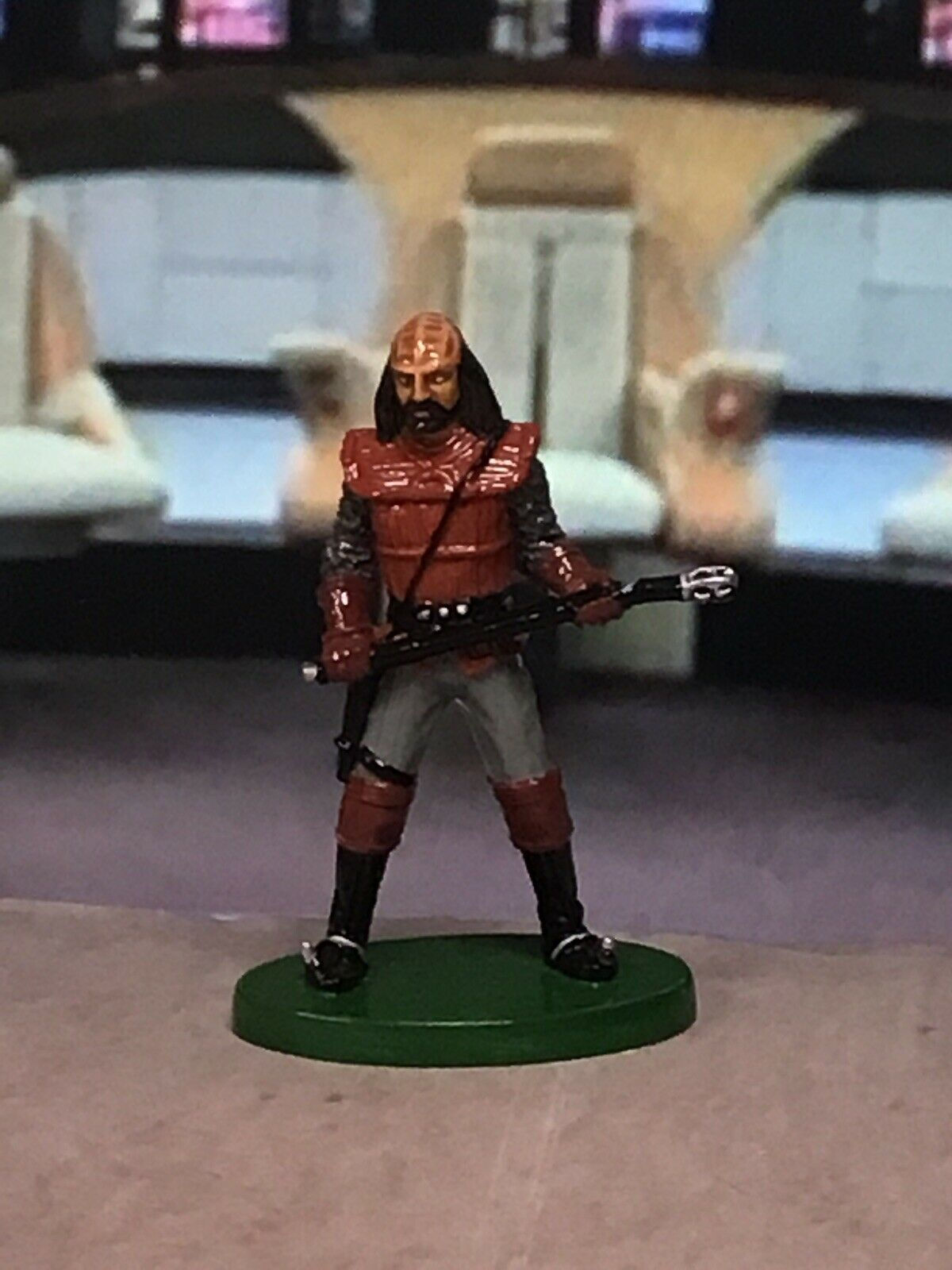 RAWCLIFFE PEWTER STAR TREK KLINGON 1994 RFI786 PAINTED FIGURE