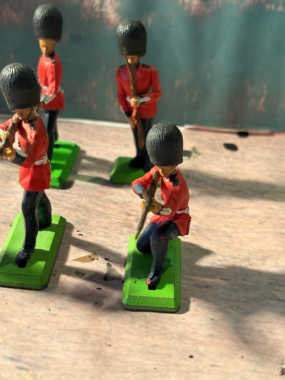 Thumbnail: Britains Ltd Deetail Scots Guards Figures Set of 6
