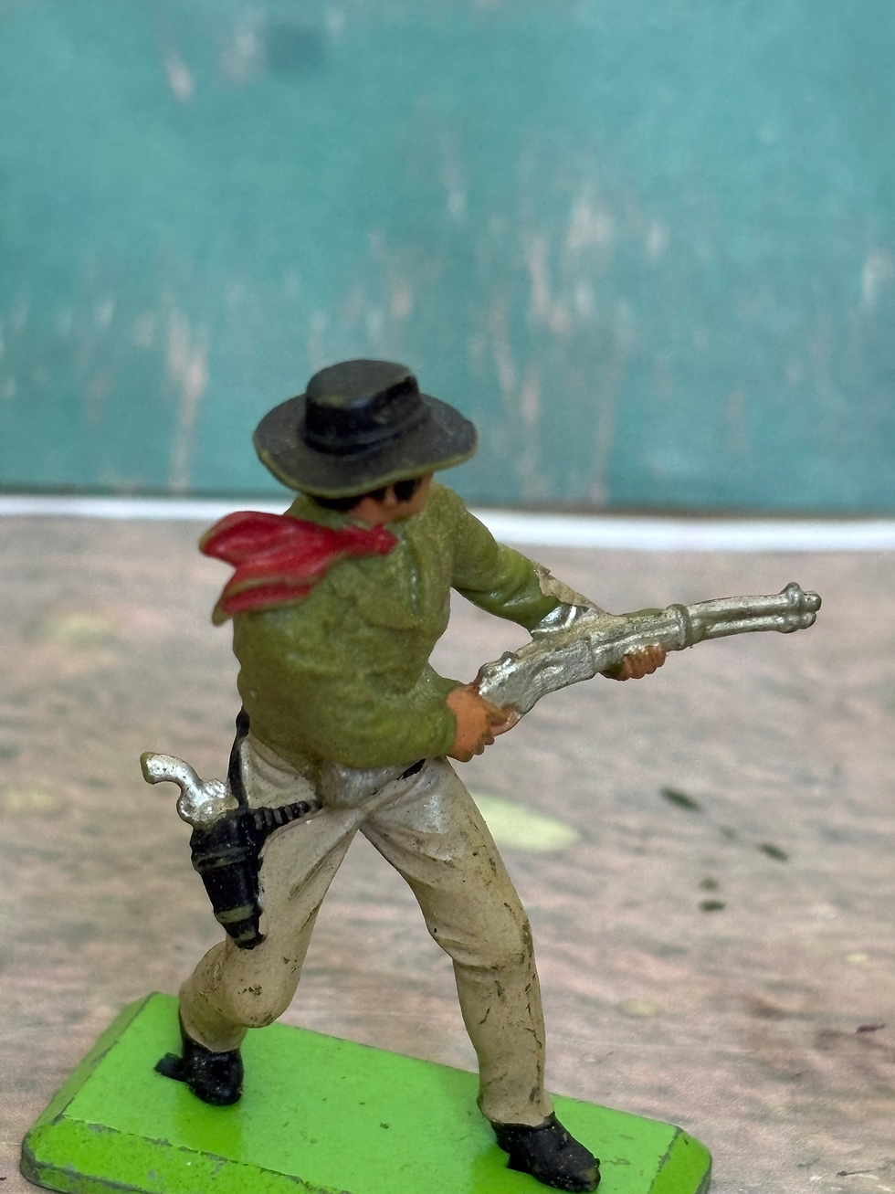 Thumbnail: Britain's Ltd Deetail Wild West Figures Ind. Cowboys