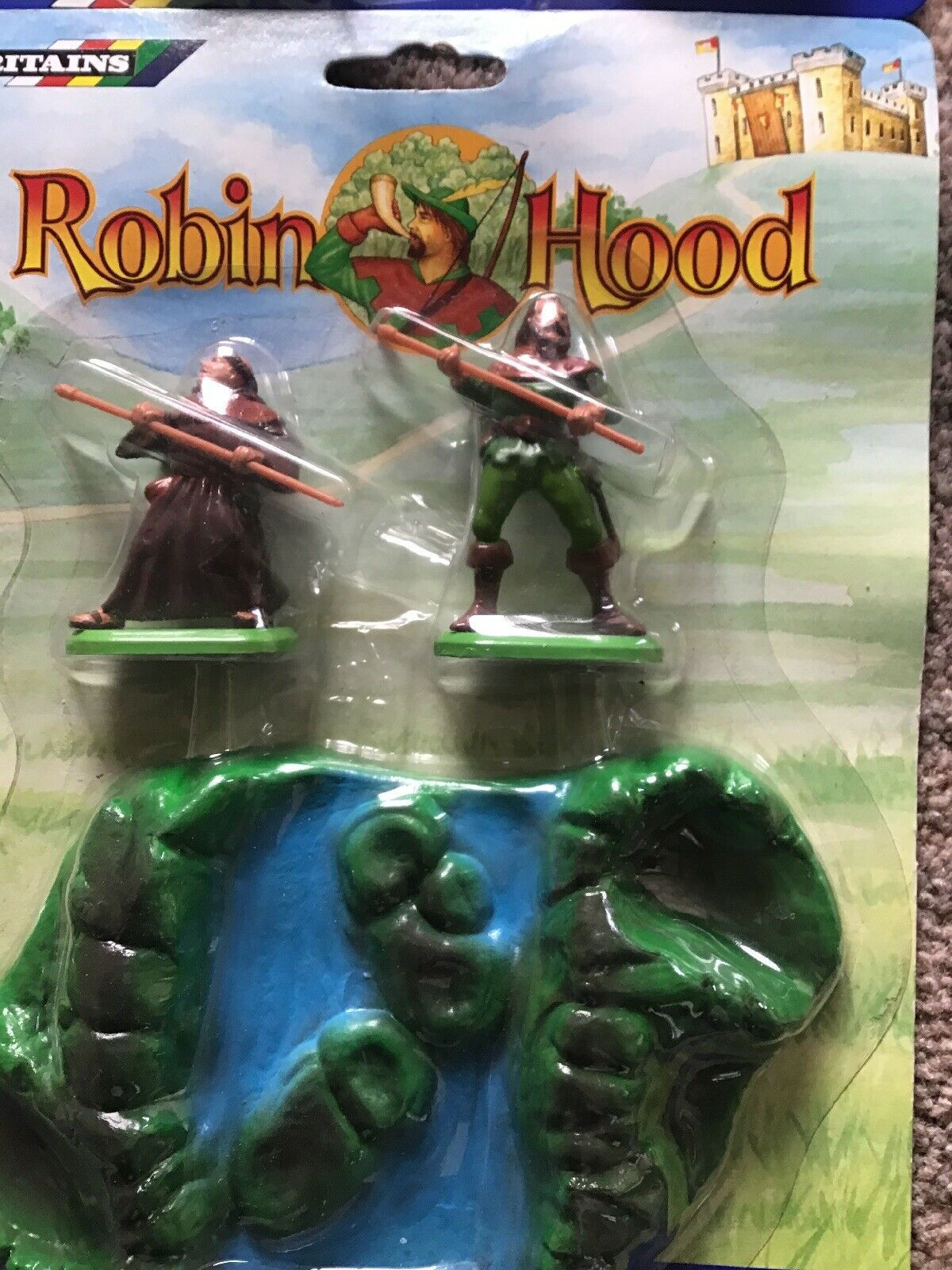 Britain's Deetail Robin Hood Set Little John and Tuck mint on card