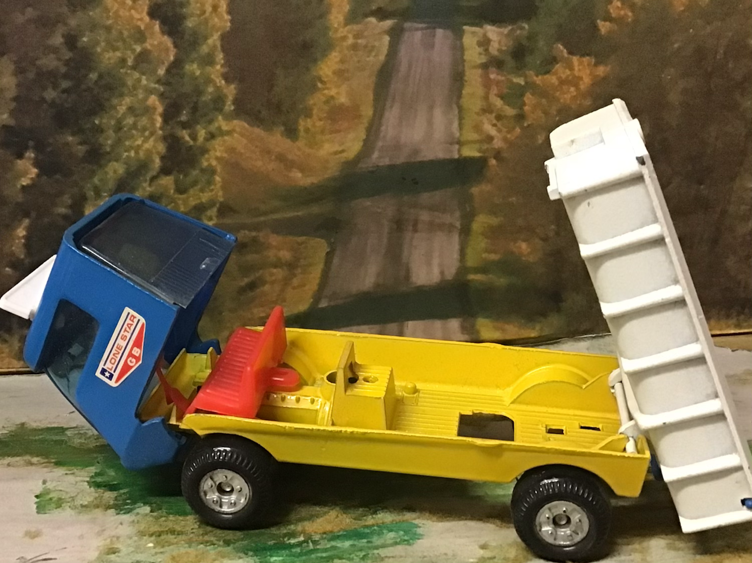Vintage Lone Star Top Boy Diecast 1953 Sand Tipper Truck - Made In England 1973
