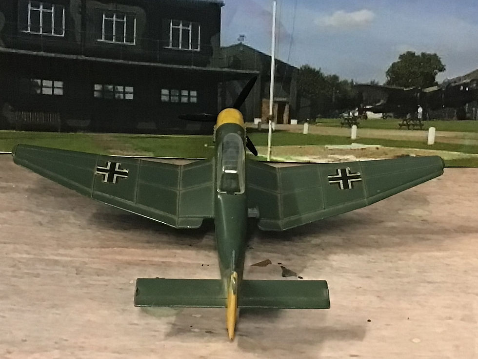 Thumbnail: VINTAGE DINKY TOYS  721 JUNKERS JU-87  STUKA WW2  DIVE BOMBER