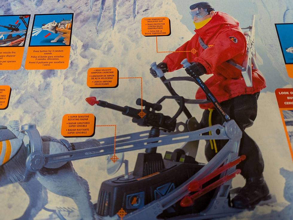 Thumbnail: Hasbro Action Man Polar Mission Action Figure Boxed 1997