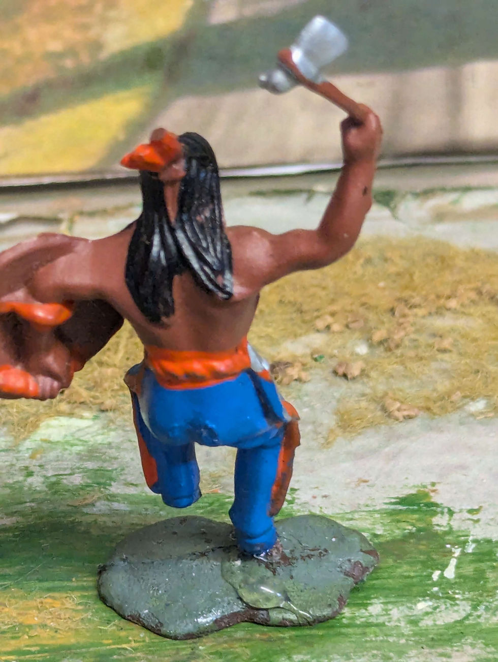 Thumbnail: Herald H23 Native American Brave with Tomahawk and Shield 