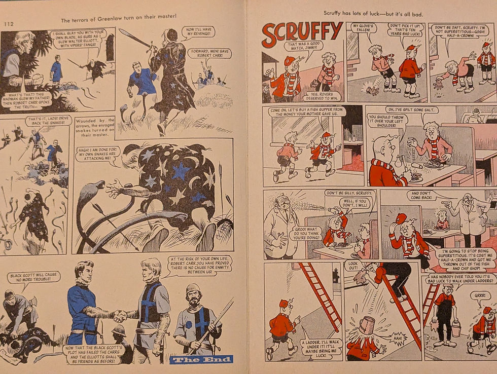 Thumbnail: The Hotspur Annual 1967 Vintage Annual DC Thompson  Publications
