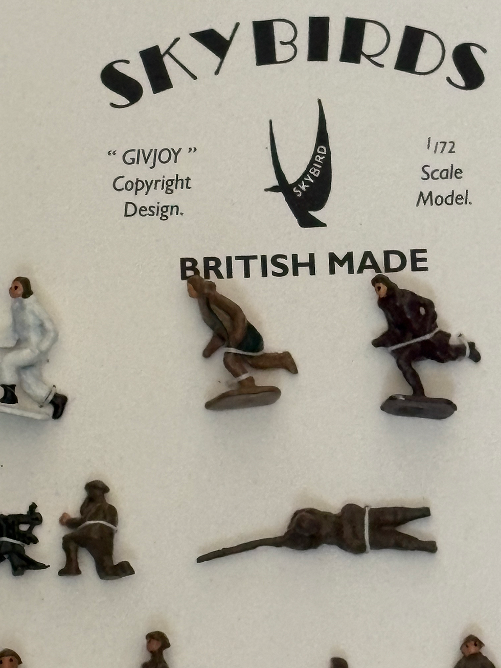 Thumbnail: Skybirds Military Figure Sets Metal Figures 1/72 Sample Card