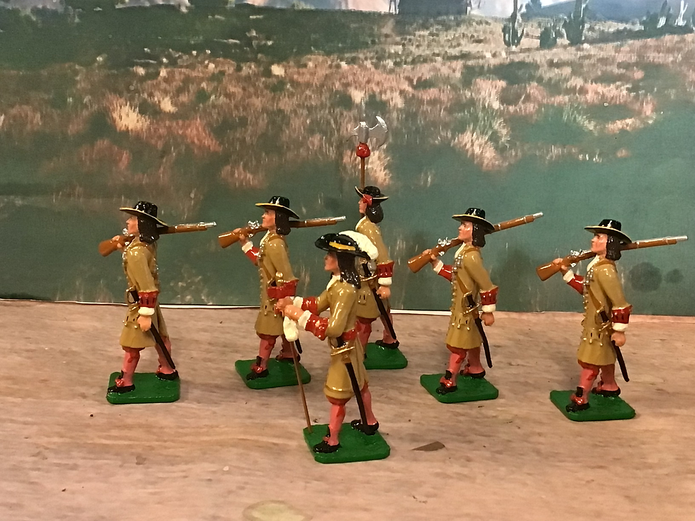 Thumbnail: Little Legion - Set: The Admiral's Regiment, 1664 6 Pieces