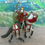 Thumbnail: Schleich Ritter Red Mounted Archer Knight on Horse 70030 Figures - Retired