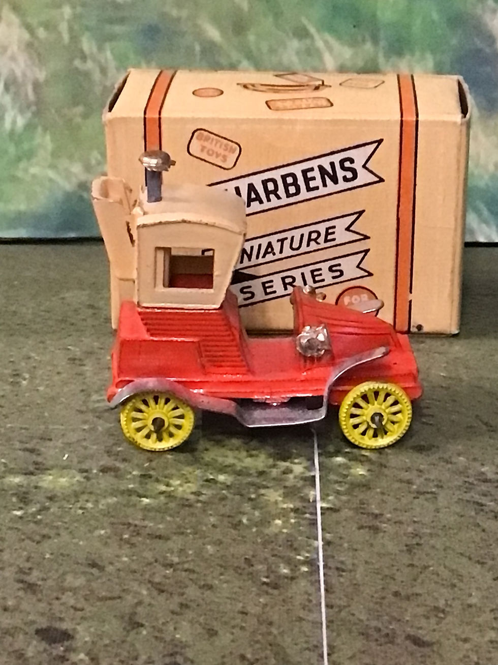 Thumbnail: Vintage Charbens Miniature Series No.12 Vauxhall Hansom Cab 1908