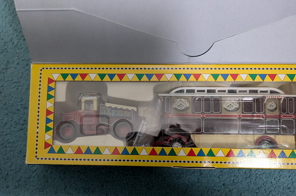 Thumbnail: Corgi CC10705 Harris's Scammell Highwayman Ballast & Caravan 1:50