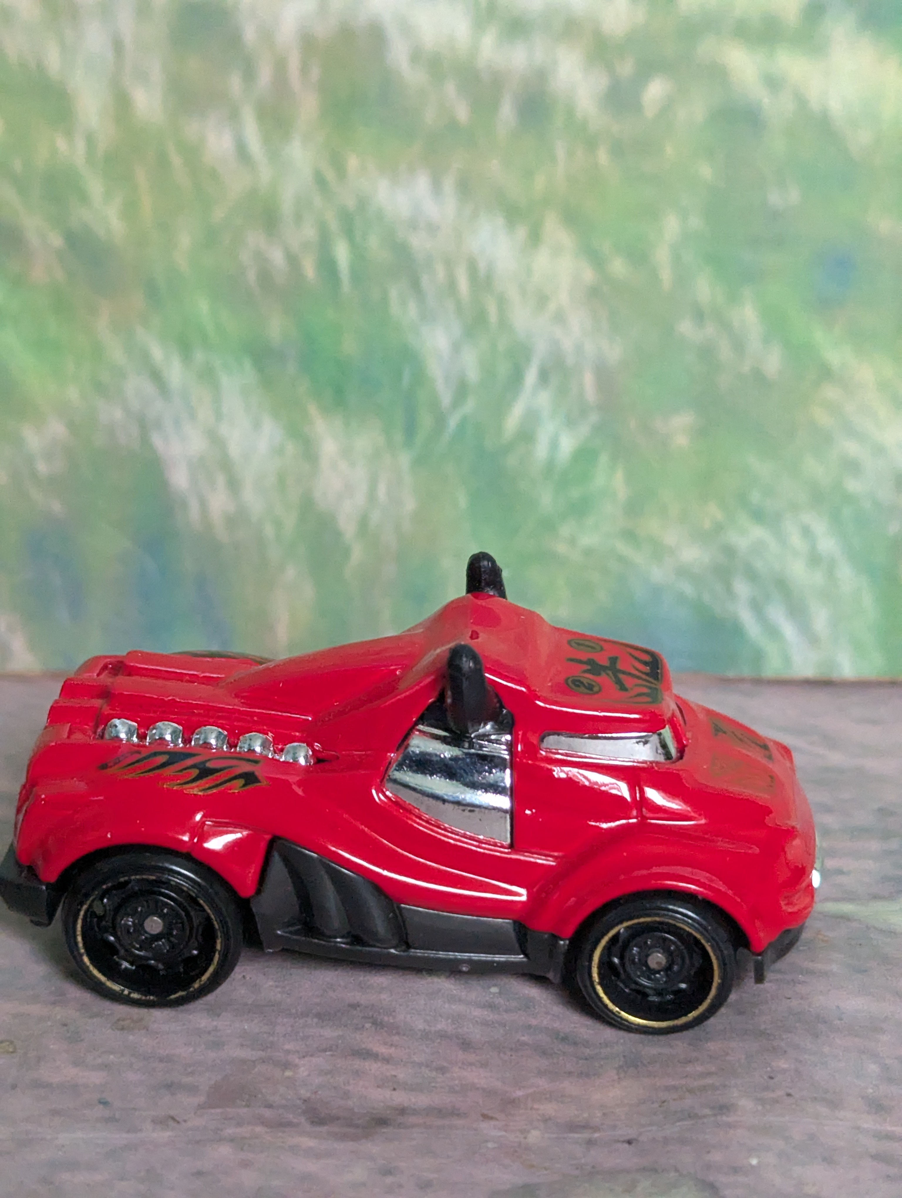 Hot Wheels Street Beasts 2/5 1:64 2014 Steer Clear Red
