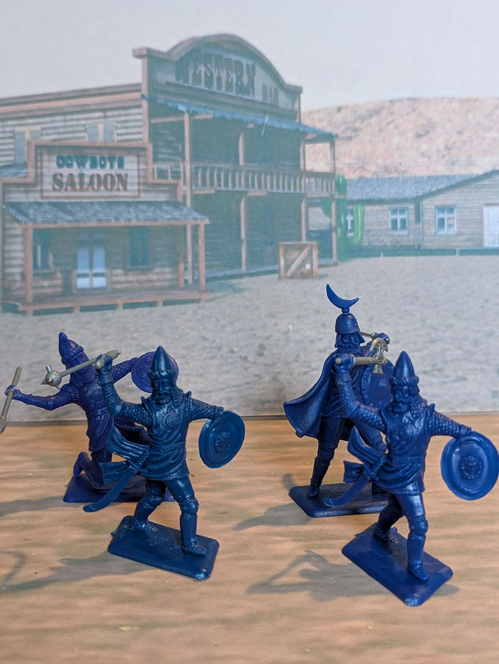 Thumbnail: Dulcop  Saracen Knight's Set of Plastic Figures