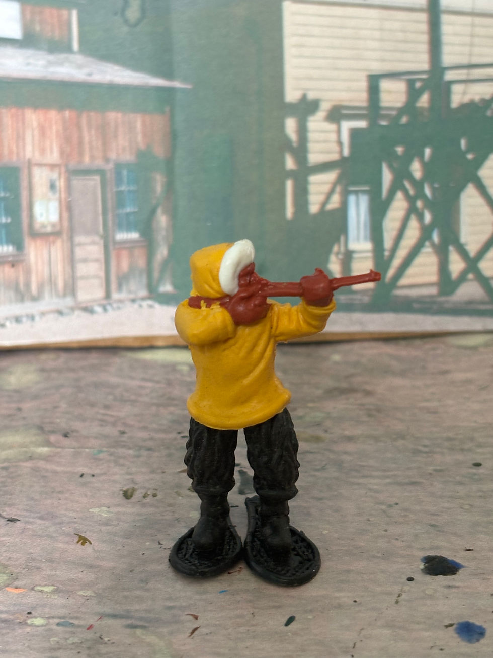Thumbnail: Timpo  Swoppet's  Plastic Figures Eskimo Various IND,