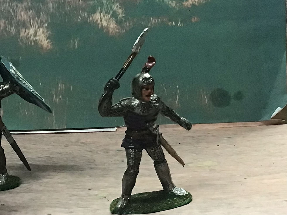 Thumbnail: Vintage Timpo Action Packs Knights x 7 Painted 1/32